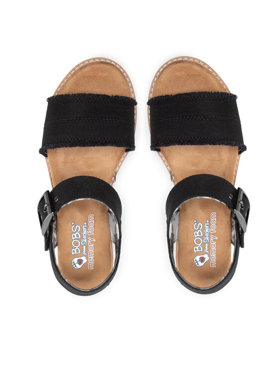 Skechers Skechers Espadryle BOBS Adobe Princess 113541/BLK Czarny