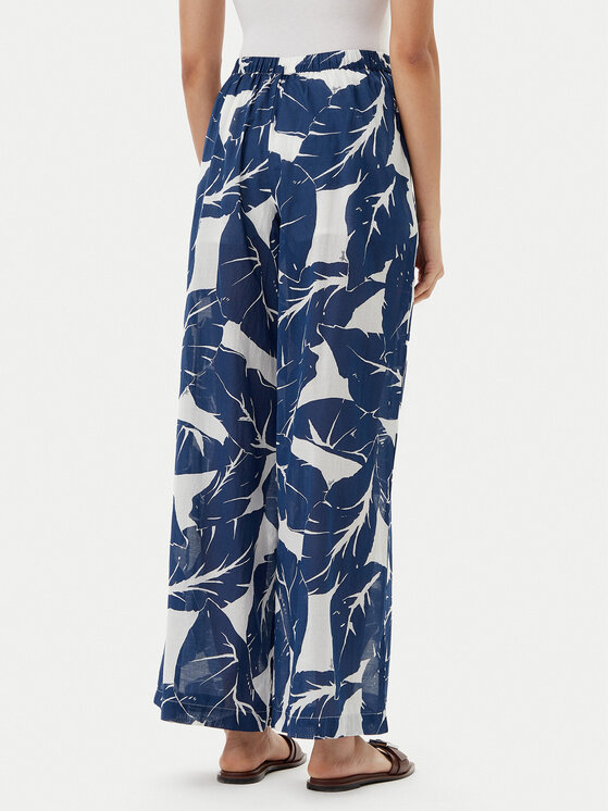Gaudi Gaudi Pantaloni din material 511FD25012 Bleumarin Relaxed Fit