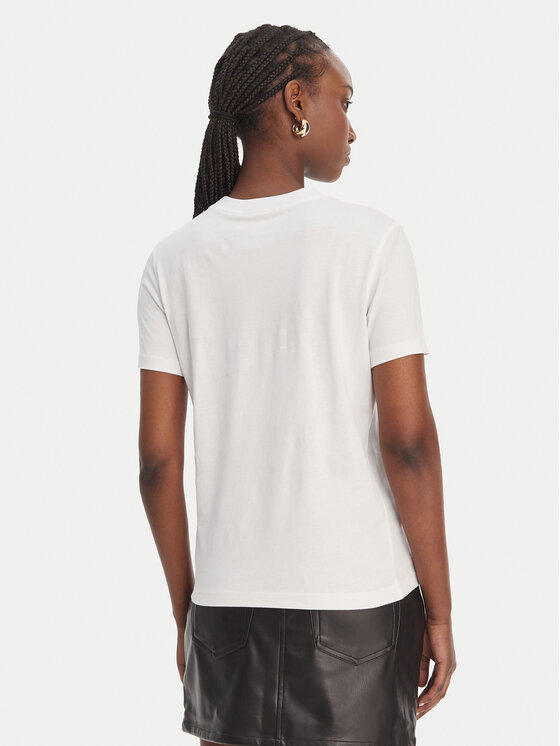 Versace Jeans Couture Versace Jeans Couture T-Shirt 80HAHE02 CJ00E Weiß Regular Fit