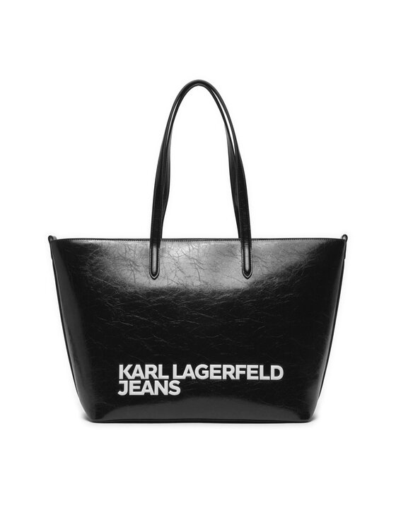 Geantă Karl Lagerfeld Jeans 241J3001 Negru