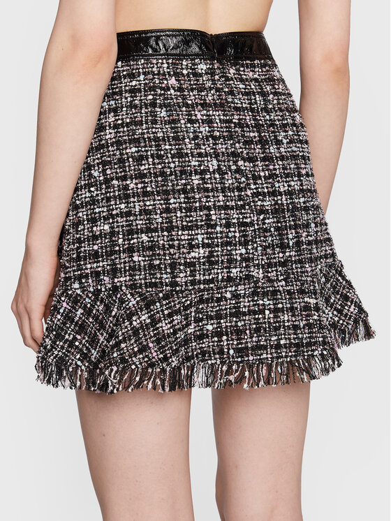 MAX&Co. MAX&Co. Fustă mini Limonite 71010323 Negru Regular Fit