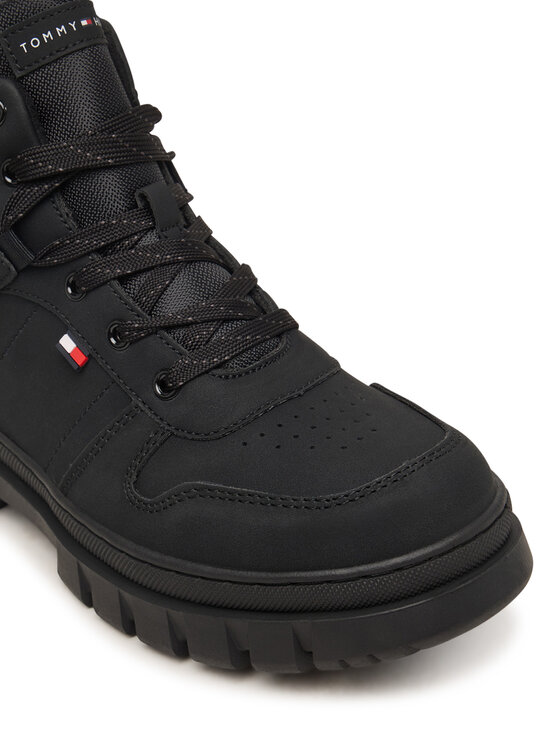 Tommy Hilfiger Tommy Hilfiger Schnürschuhe T3X5-35292-0316 S Schwarz