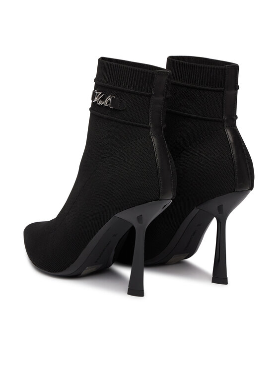 KARL LAGERFELD KARL LAGERFELD Botki Pandara KL31346A Czarny