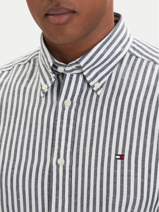 Tommy Hilfiger Tommy Hilfiger Πουκάμισο MW0MW42449 Μπλε Regular Fit