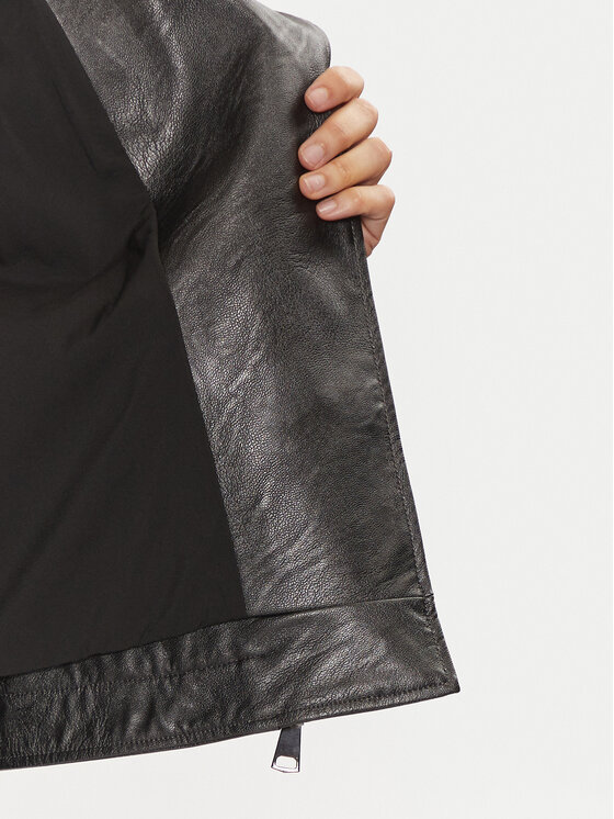 Joseph Ribkoff Joseph Ribkoff Яке от имитация на кожа 234902F24 Сив Slim Fit