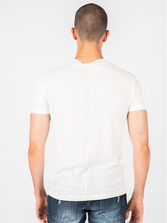 Xagon Xagon T-shirt P2308 2JX 2405 Écru Regular Fit