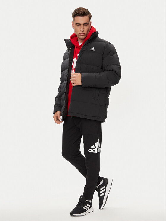 adidas adidas Pūkinė striukė Helionic HG8700 Juoda Regular Fit