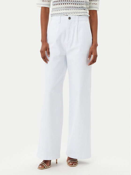 Artigli Artigli Blugi ADDE002323 Alb Relaxed Fit