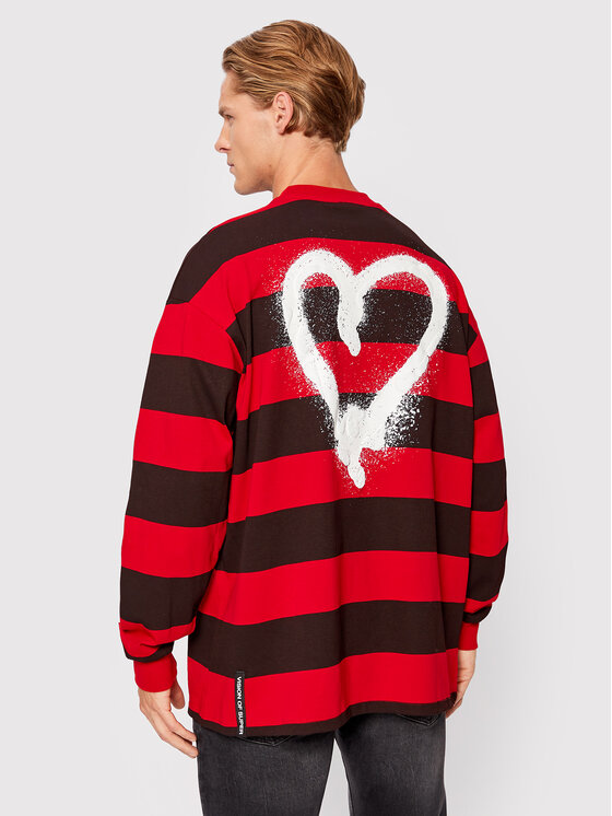 Vision Of Super Vision Of Super Bluza VS00386 Czerwony Regular Fit