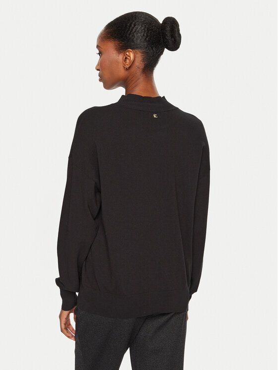 LOLA CASADEMUNT LOLA CASADEMUNT Sweter LF2411018 Czarny Regular Fit