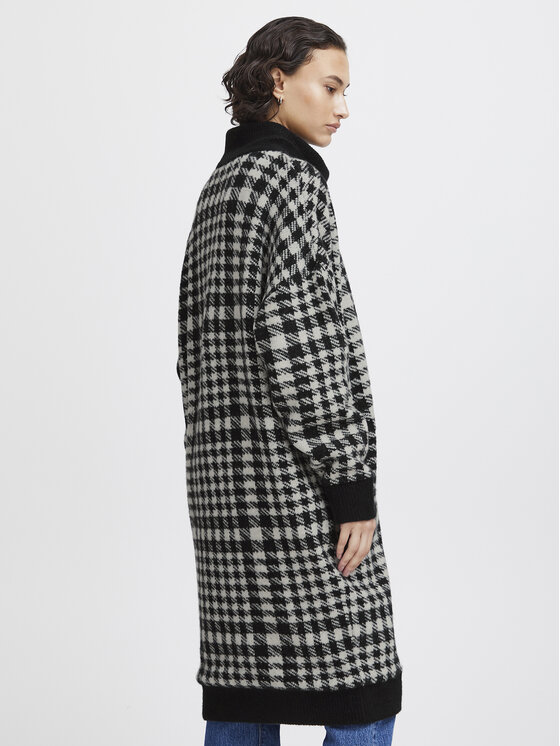 ICHI ICHI Cardigan 20119845 Nero Regular Fit