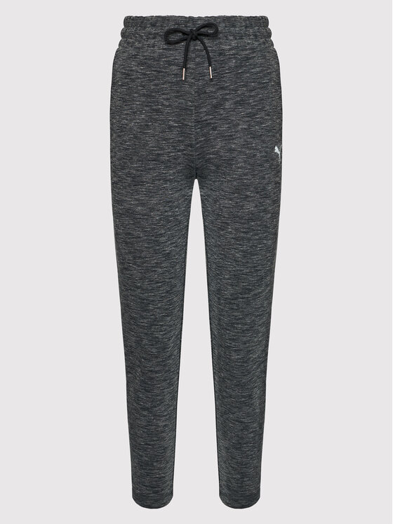 Puma Puma Spodnie dresowe Evostripe 585948 Szary Slim Fit