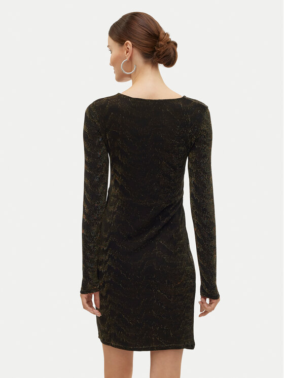 Vero Moda Vero Moda Sukienka koktajlowa Lucy 10316745 Brązowy Slim Fit