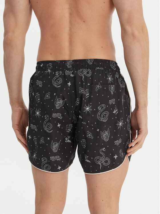 HUGO HUGO Pantaloni scurți pentru înot Rik 50533795 Gri Regular Fit