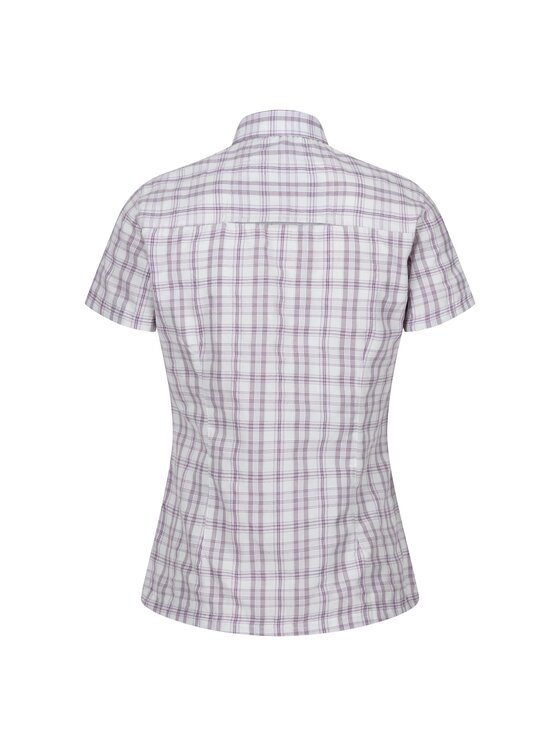 Regatta Regatta Koszula Mindano VIII Fioletowy Short Fit