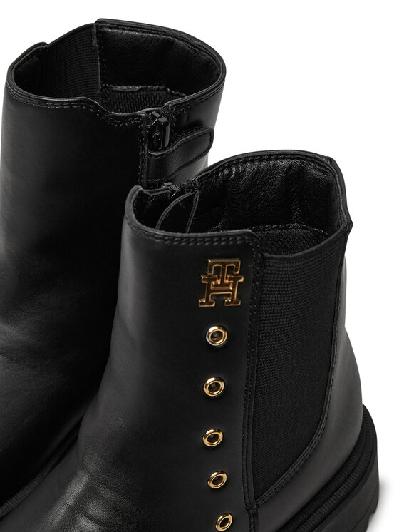Tommy Hilfiger Tommy Hilfiger Botine Chelsea T3A5-33578-1351 S Negru