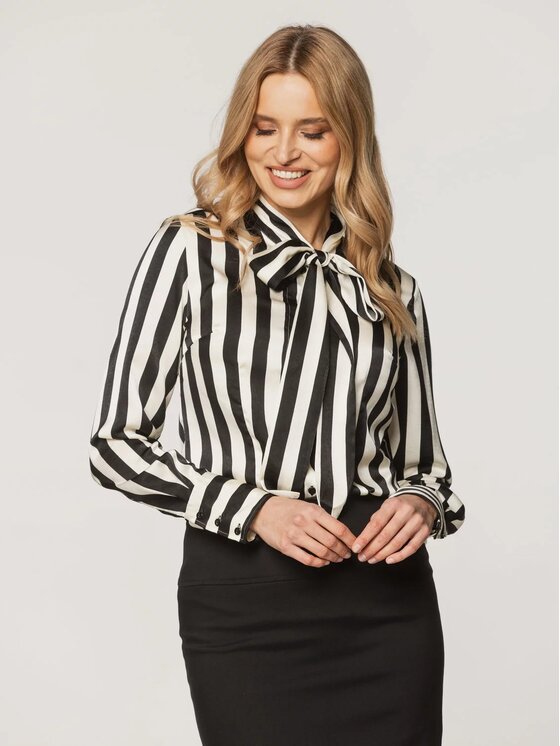 Willsoor Willsoor Koszula 61395 Écru Regular Fit