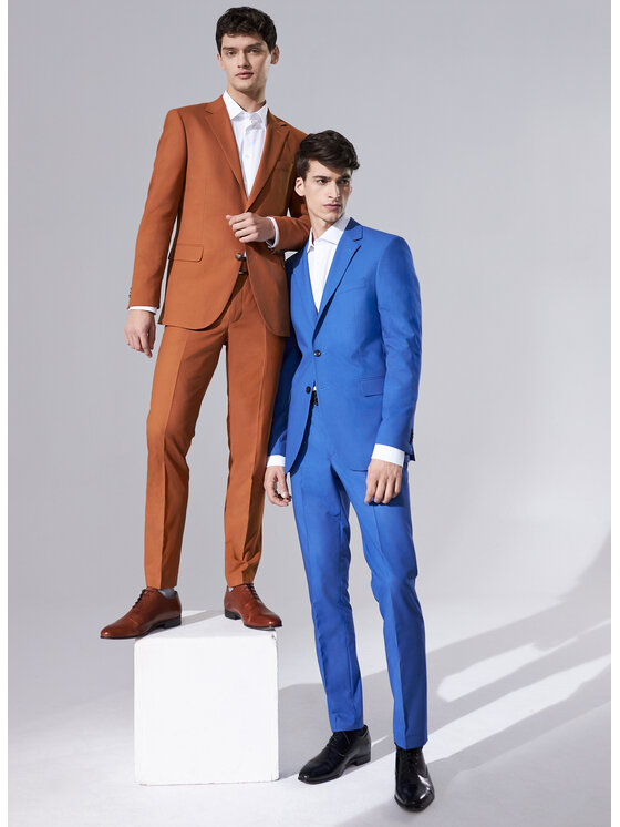 Pako Lorente Pako Lorente Marynarka P22SF-3G-020 Niebieski Slim Fit