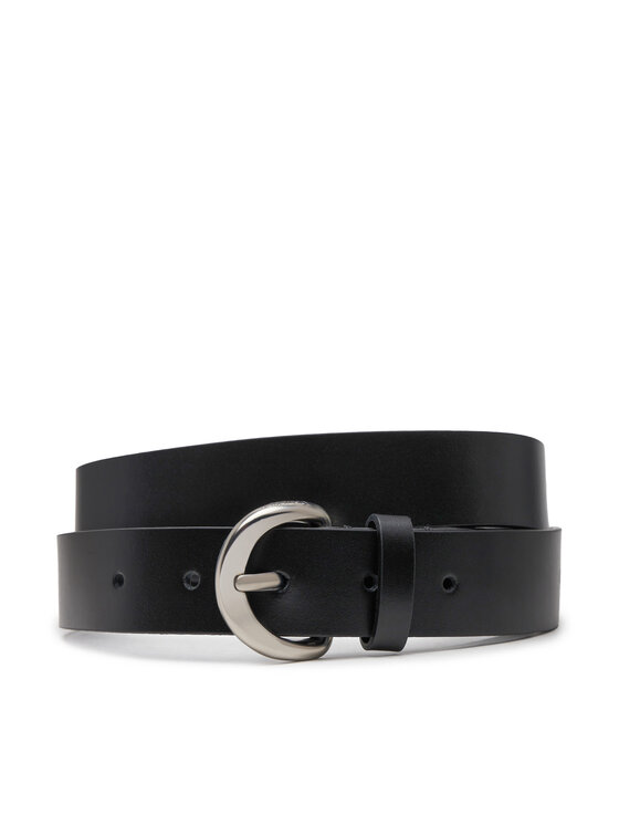 Calvin Klein Jeans Calvin Klein Jeans Moteriškas Diržas Casual Pin Buckle 30Mm LV04K7008G Juoda
