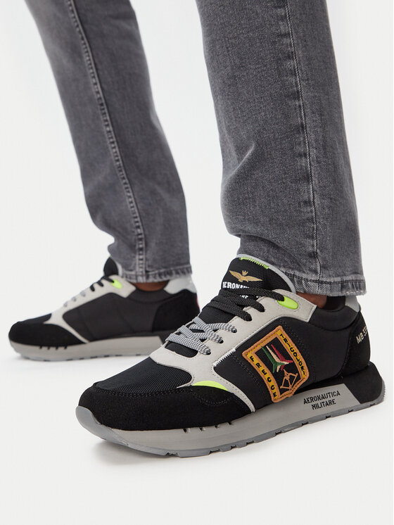 Aeronautica Militare Tenisice 261SC0292UCT03331 Crna