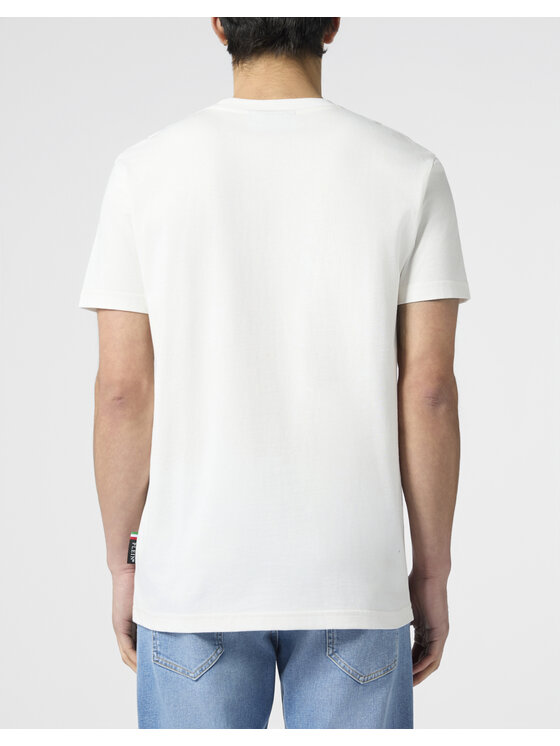 PHILIPP PLEIN PHILIPP PLEIN T-Shirt 30554 Biały Regular Fit