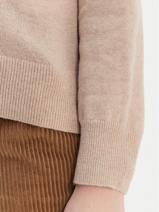 United Colors Of Benetton United Colors Of Benetton Пуловер 1002D401Y Бежов Regular Fit