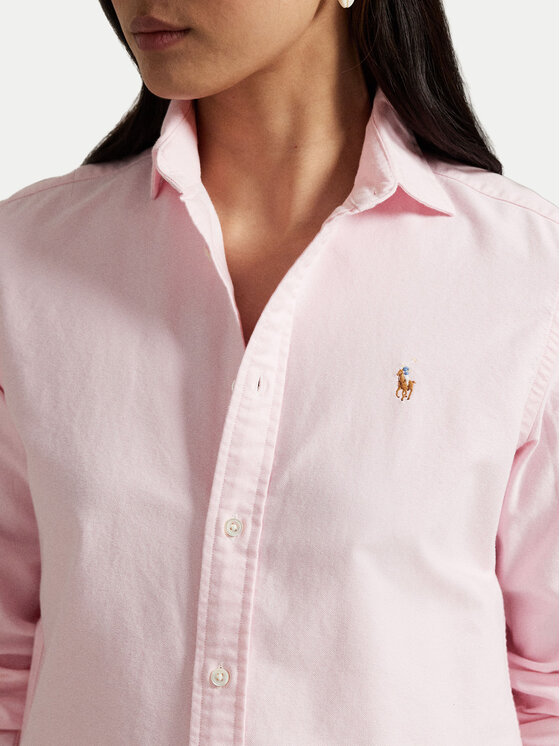 Polo Ralph Lauren Polo Ralph Lauren Marškiniai 211891377002 Rožinė Regular Fit