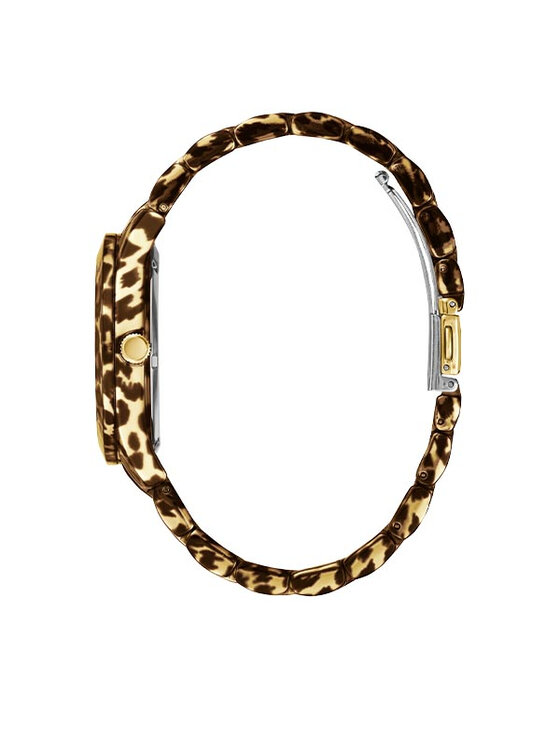 Guess Guess Ročna ura Leopard GW0450L1 Rjava