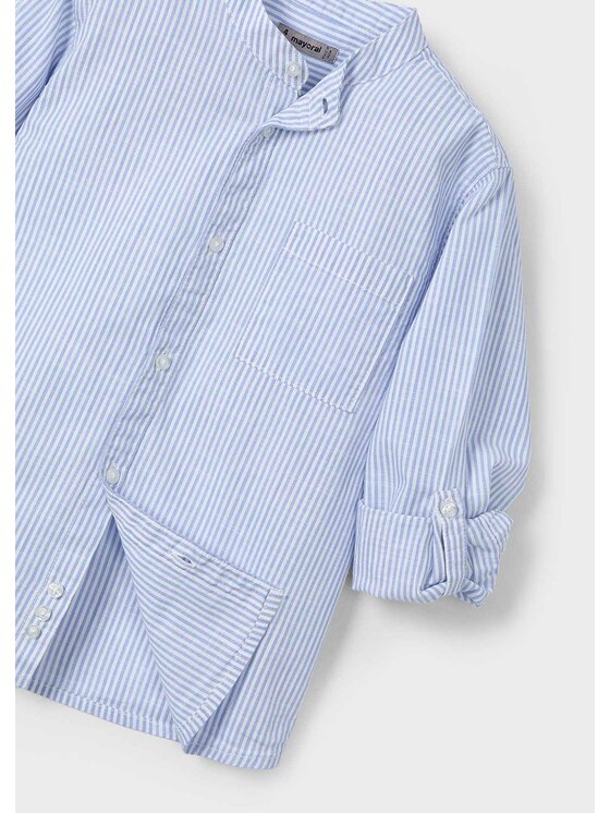 Mayoral Mayoral Camicia 3120 Celeste Regular Fit