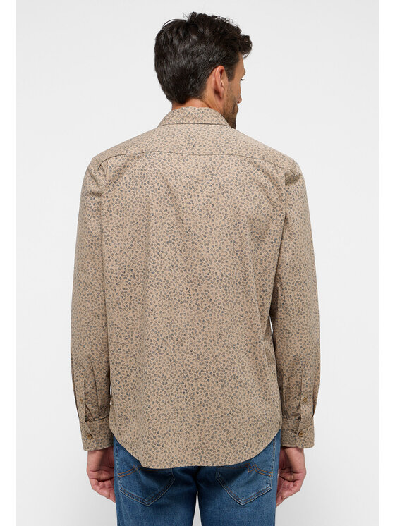 Mustang Mustang Camicia ELMORE Beige Regular Fit