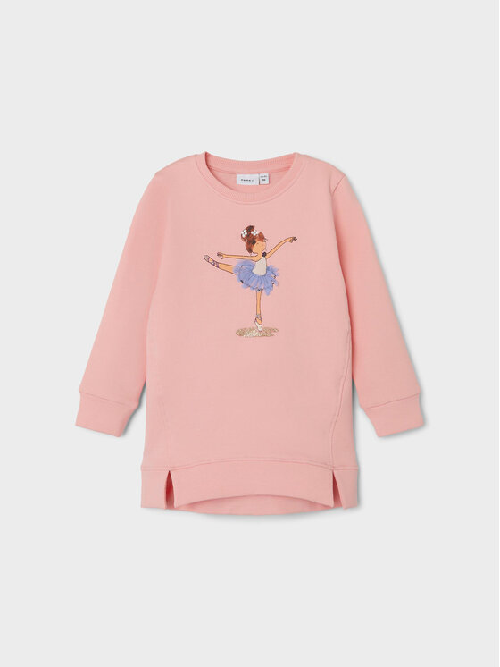 NAME IT NAME IT Felpa Tinna 13226404 Rosa Regular Fit
