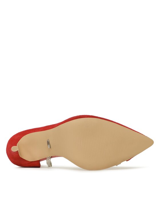 Scarpe stiletto KL-92831-95 Rosso