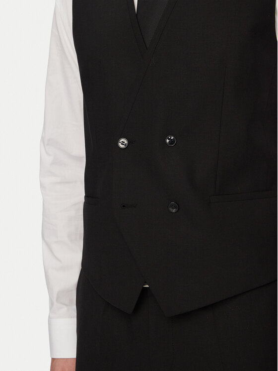 HUGO HUGO Öltöny Arti/Hesten242V1X 50547341 Fekete Extra Slim Fit
