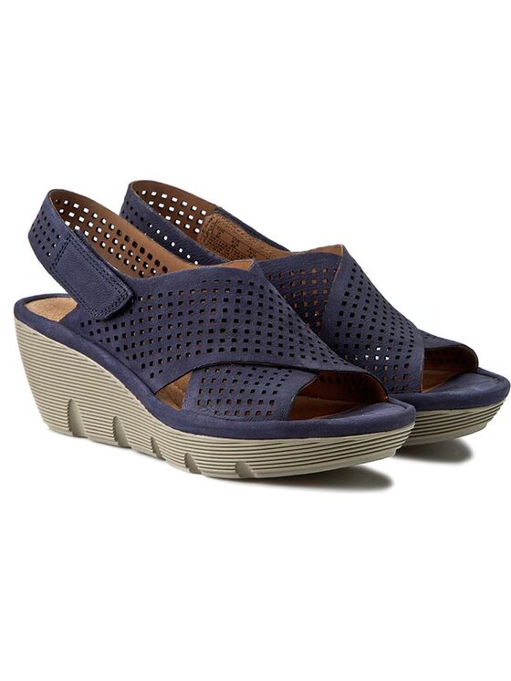 Clarks Sandalen Clarene Award 261148214 Dunkelblau Modivo