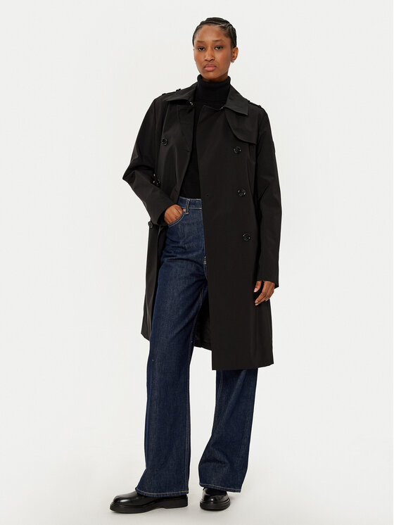 JOOP! JOOP! Trencis C58Cindy 30044769 Melns Regular Fit