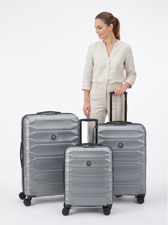 Delsey Paris Delsey Paris Komplet walizek 301416 Szary