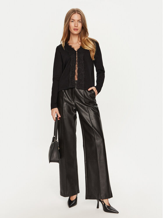 ARTIGLI ARTIGLI Kardiganas ACMA000388 Juoda Regular Fit