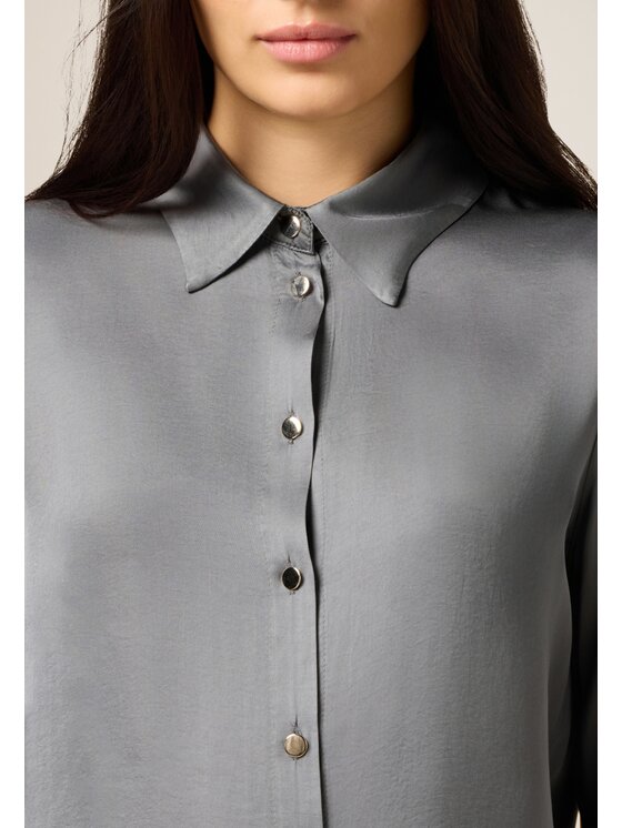 Oltre Oltre Camicia 5030R003194N013 Grigio Regular Fit