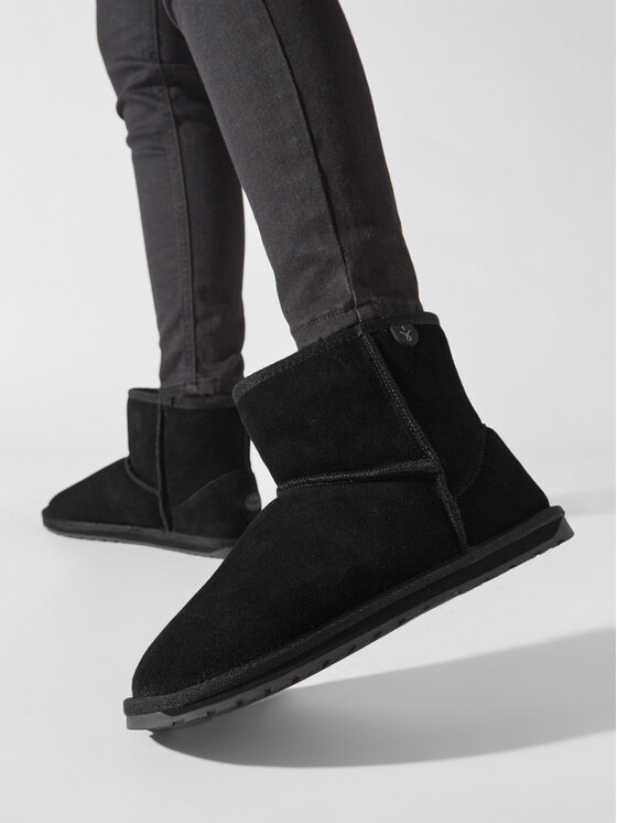 EMU Australia Cizme de zăpadă Wallaby Mini Teens T10103 Negru