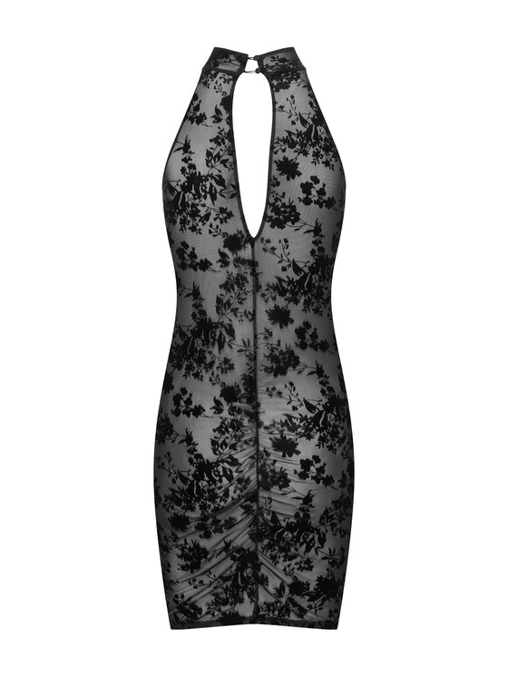 Esotiq Esotiq Koszula nocna 44178 Czarny Regular Fit
