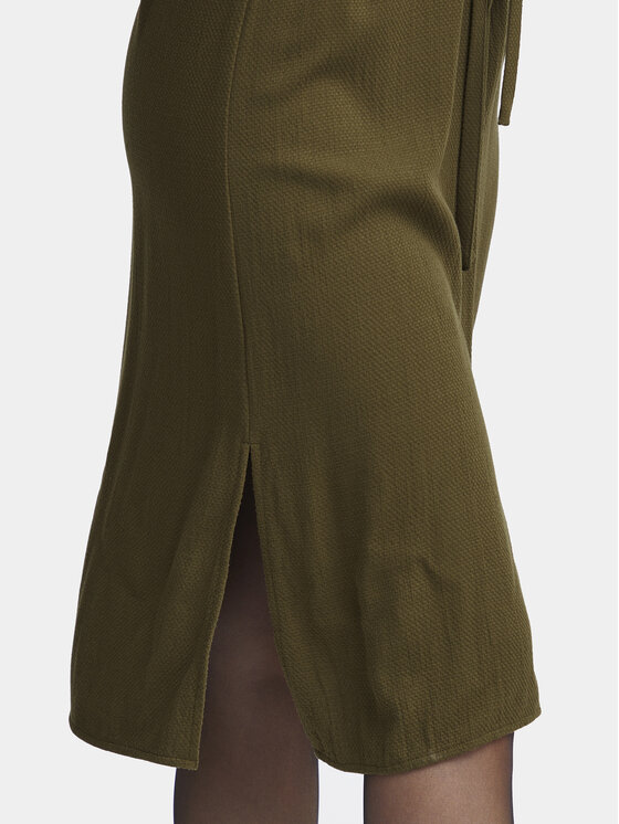 Fransa Fransa Rochie tip cămașă 20613327 Verde Regular Fit