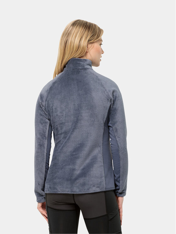 Jack Wolfskin Jack Wolfskin Flis Rotwand Fz 1711421 Tamnoplava Regular Fit