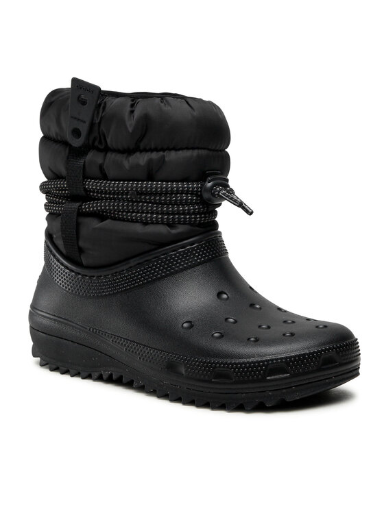 Crocs Crocs Śniegowce Classic Neo Puff Luxe Boot W 207312 Czarny