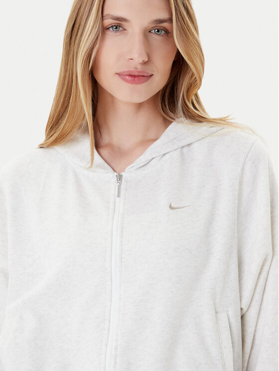 Nike Nike Majica dugih rukava Chill Terry FN2415 Siva Relaxed Fit