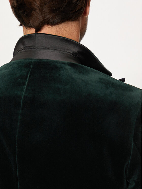 HUGO Hugo Giacca da abito Henry244E1X 50524909 Verde Slim Fit