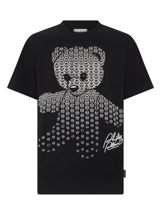 PHILIPP PLEIN PHILIPP PLEIN T-Shirt 29726 Černá Regular Fit