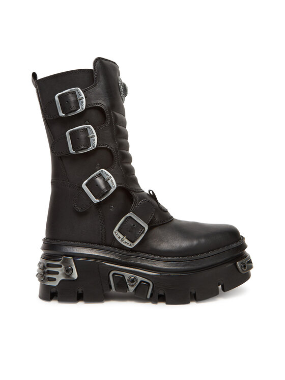Botine NEW ROCK M-WALL373N-C1 Negru