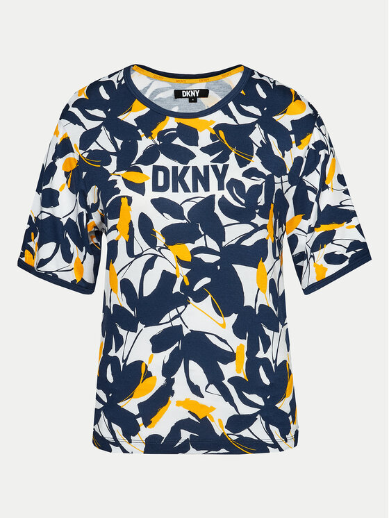 DKNY DKNY Pizsama YI70014 Sötétkék Regular Fit