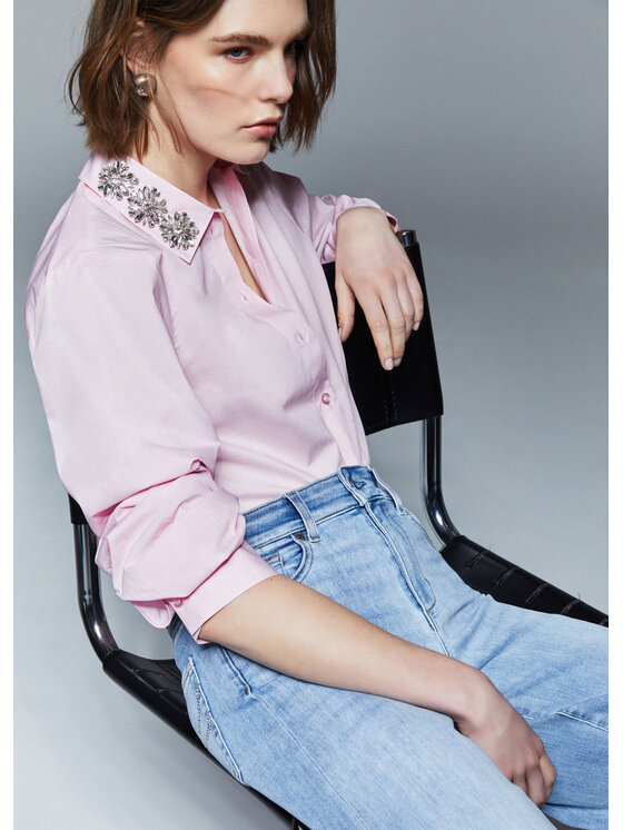 Liu Jo Liu Jo Camicia CA6151T039AP9634 Rosa Regular Fit