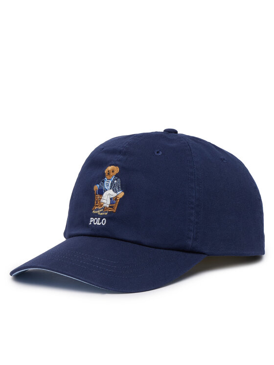 Polo Ralph Lauren Șapcă Polo Bear Cotton Twill Ball 211B28119001 Bleumarin